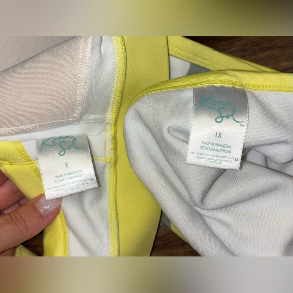 Kona Sol Bikini Set Size X top 1X bottom - Picture 3 of 5